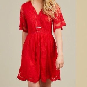 Altard State Red Sefton Dress